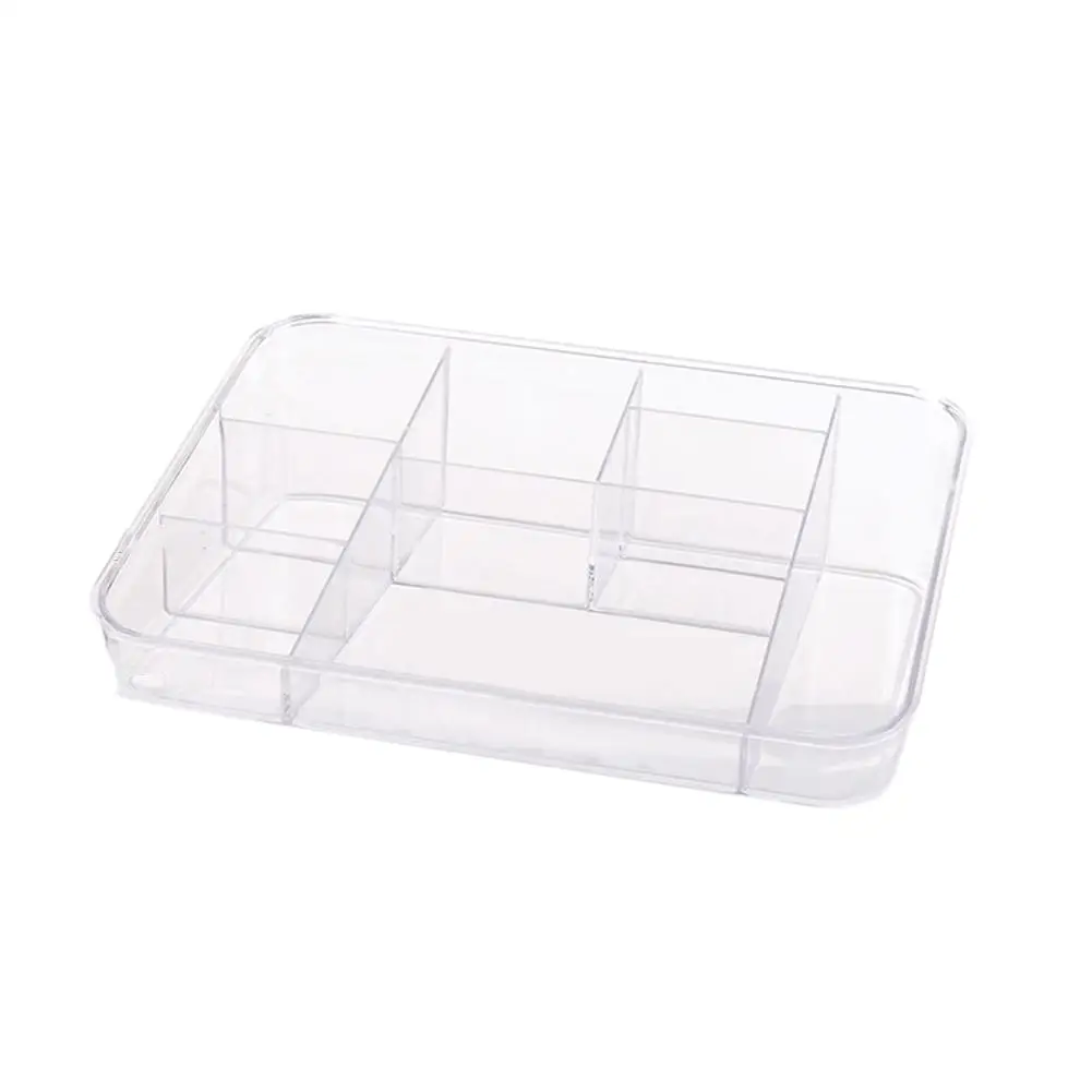 Transparent Multi-compartment Storage Box Dressing Table Cosmetics Organizer Desktop Plastic Finishing Makeup Box
Transparent Multi-compartment Storage Box Dressing Table Cosmetics Organizer Desktop Plastic Finishing Makeup Box