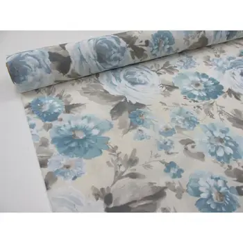 PRINTED CANVAS Ref. ELIZABETH BLUE footage 2,45 MTS x width 2,80 m 
PRINTED CANVAS Ref. ELIZABETH BLUE footage 2,45 MTS x width 2,80 m