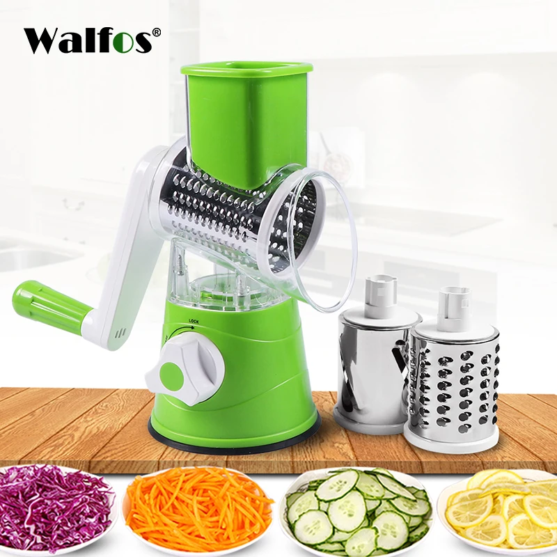 WALFOS Manual Vegetable Cutter Slicer Multifunctional Round Mandoline Slicer Potato Cheese Kitchen Gadgets Kitchen Accessories
WALFOS Manual Vegetable Cutter Slicer Multifunctional Round Mandoline Slicer Potato Cheese Kitchen Gadgets Kitchen Accessories