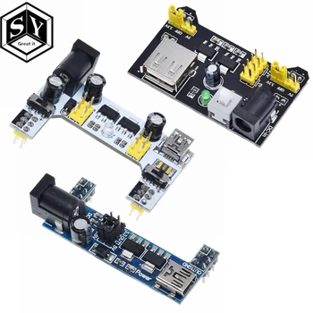 1PCS Breadboard Power Supply Module /mb102 white Breadboard Dedicated Power Module 2-way 3.3V 5V MB-102 Solderless Bread Board
1PCS Breadboard Power Supply Module /mb102 white Breadboard Dedicated Power Module 2-way 3.3V 5V MB-102 Solderless Bread Board