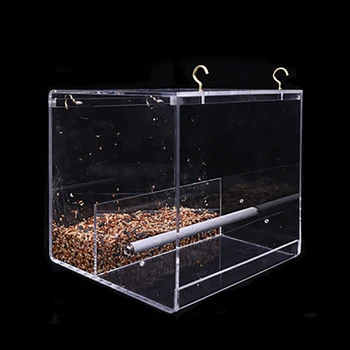 1pc Seed No Mess Bird Feeder Parrot Toys Canary Cockatiel Finch Tidy Corral Container Home Pets Birds Feeders 
1pc Seed No Mess Bird Feeder Parrot Toys Canary Cockatiel Finch Tidy Corral Container Home Pets Birds Feeders