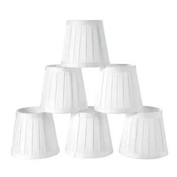 Modern European Style Droplight Wall Lamp Candle Chandelier Lamp Shade 6 Pcs Set (Solid White)
Modern European Style Droplight Wall Lamp Candle Chandelier Lamp Shade 6 Pcs Set (Solid White)