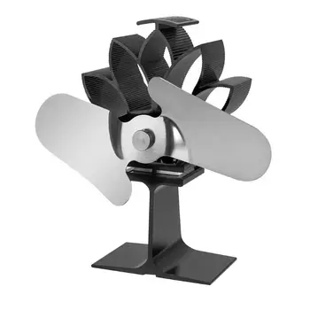 2 Blades Heat Powered Stove Fireplace Eco Friendly Fan Silent Fuel Saving Wood
2 Blades Heat Powered Stove Fireplace Eco Friendly Fan Silent Fuel Saving Wood