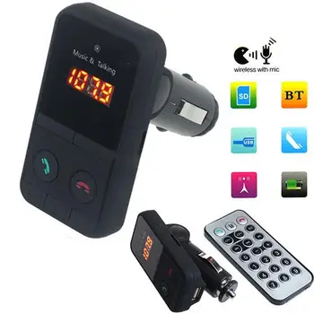 Wireless Car Bluetooth LCD FM Transmitter Modulator USB Hands-free Fast Charger Car Kit MP3 Player with Remote Car Accessories
Wireless Car Bluetooth LCD FM Transmitter Modulator USB Hands-free Fast Charger Car Kit MP3 Player with Remote Car Accessories
