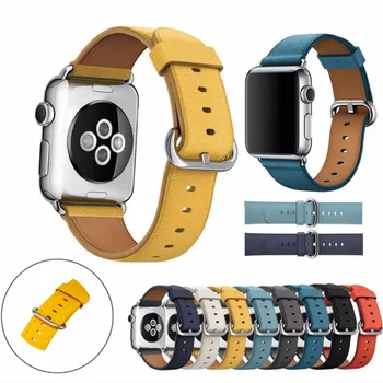 38MM 42MM Leather Watch Band Sport Genuine Leather Watch Strap Replacement Bracelet Wrist Multicolor Watches Accessories
38MM 42MM Leather Watch Band Sport Genuine Leather Watch Strap Replacement Bracelet Wrist Multicolor Watches Accessories
