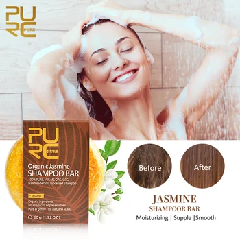 Vegan Shampoo Soap Soft Shiny Hair Treat Frizzy & Dry Repair Damaged Natural Jasmine Wash Hair Oil Soap Conditon Care
Vegan Shampoo Soap Soft Shiny Hair Treat Frizzy & Dry Repair Damaged Natural Jasmine Wash Hair Oil Soap Conditon Care