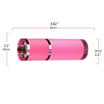 9W LED Flashlight UV Resin Curing Lamp 395NW UV GEL Curing Lights Jewerly Tools
9W LED Flashlight UV Resin Curing Lamp 395NW UV GEL Curing Lights Jewerly Tools