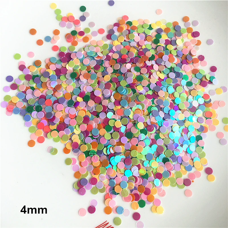 4mm/ Crafts Dot Shining Multicolor PVC Loose Sequins For Home Party Wedding Decor Embellishment Sewing Manual DIY Accessories
4mm/ Crafts Dot Shining Multicolor PVC Loose Sequins For Home Party Wedding Decor Embellishment Sewing Manual DIY Accessories
