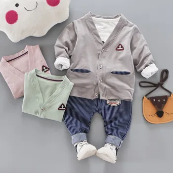 Boys Clothes Suit Jacket T-shirt Pants 3-piece Suit Fashion Kids Suits For Boys And Girls Baby
Boys Clothes Suit Jacket T-shirt Pants 3-piece Suit Fashion Kids Suits For Boys And Girls Baby