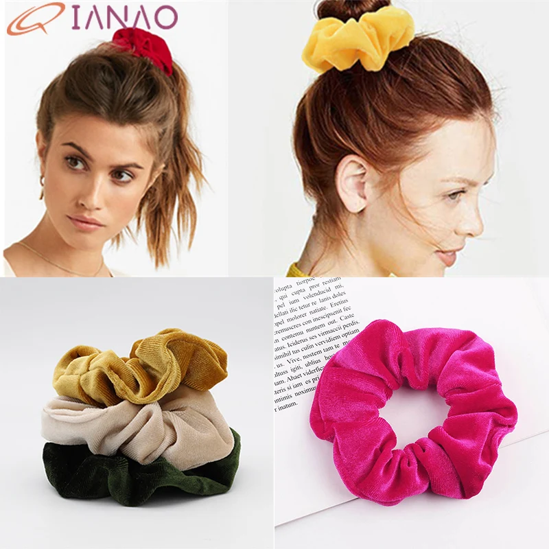 QIANAO 36Color Soft Chiffon Velvet Satin Hair Scrunchie Floral Loop Holder Stretchy Hair Band Solid color Women Hair Accessories
QIANAO 36Color Soft Chiffon Velvet Satin Hair Scrunchie Floral Loop Holder Stretchy Hair Band Solid color Women Hair Accessories