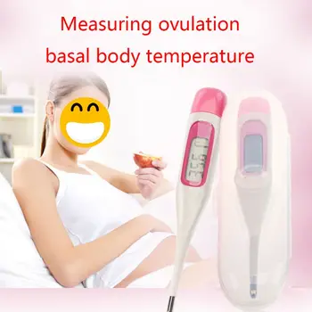 Female Ovulation Digital Thermometer LCD Basal Measuring Temperature Measurement Easy to Read
Female Ovulation Digital Thermometer LCD Basal Measuring Temperature Measurement Easy to Read