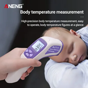 ANENG HY1113 Digital Thermometer Baby/Adult Infrared Forehead Temperature Gun Non-contact Thermometer Precise Fast Delivery
ANENG HY1113 Digital Thermometer Baby/Adult Infrared Forehead Temperature Gun Non-contact Thermometer Precise Fast Delivery