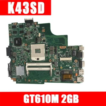 For ASUS K43SD X43S A43SD Laptop Motherboard For ASUS Rev 4.1 GT610M 2GB USB3.0 N13M-GE1-S-A1 Main Board tested well
For ASUS K43SD X43S A43SD Laptop Motherboard For ASUS Rev 4.1 GT610M 2GB USB3.0 N13M-GE1-S-A1 Main Board tested well