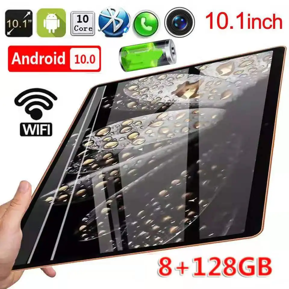 10.1 inch 1280*800 IPS Quad Core 8GB+128GB WIFI Android 10 9 10'' Tablet PC Tablette Android10
10.1 inch 1280*800 IPS Quad Core 8GB+128GB WIFI Android 10 9 10'' Tablet PC Tablette Android10