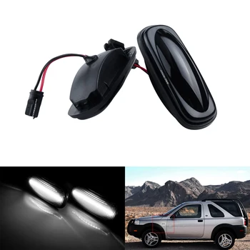 ANGRONG White LED Side Indicator Repeater Light Fit For Land Rover Defender 90 110 1998-2016 
ANGRONG White LED Side Indicator Repeater Light Fit For Land Rover Defender 90 110 1998-2016