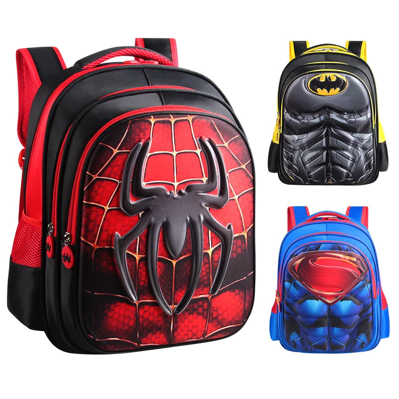 3D Spiderman Schoolbags Captain America Boy Girl Children School Bags Student Backpack for Young Peoople Waterproof Backpack
3D Spiderman Schoolbags Captain America Boy Girl Children School Bags Student Backpack for Young Peoople Waterproof Backpack