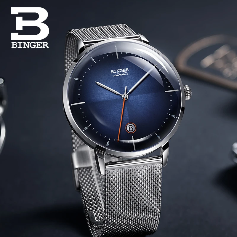 BINGER luxury mechanical watches,Japanese movementNH35A,Stable and reliableSimple and luxurious
BINGER luxury mechanical watches,Japanese movementNH35A,Stable and reliableSimple and luxurious