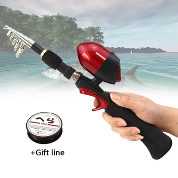 1.65M The New Fishing Reel and Casting Fishing Rod Set Telescopic Fishing Rod Trout pole Combo Portable Fishing Tackle
1.65M The New Fishing Reel and Casting Fishing Rod Set Telescopic Fishing Rod Trout pole Combo Portable Fishing Tackle