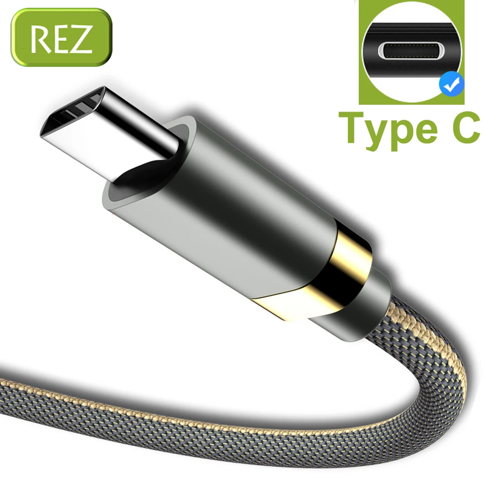 Cable Type C USB Phone Cord 3A Fast Charging USBC Cabo for Samsung USB Type C Cable Data Cord Type C for Huawei Samsung Phone
Cable Type C USB Phone Cord 3A Fast Charging USBC Cabo for Samsung USB Type C Cable Data Cord Type C for Huawei Samsung Phone