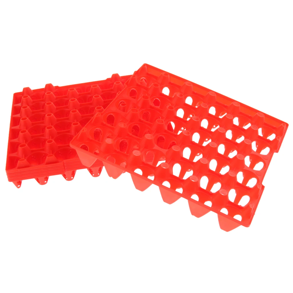 5Pcs 30-Chicken Eggs Tray For Duck Quail Bird Poultry Egg Container Holder 5Pcs 30-Chicken Eggs Tray For Duck Quail Bird Poultry Egg Container Holder