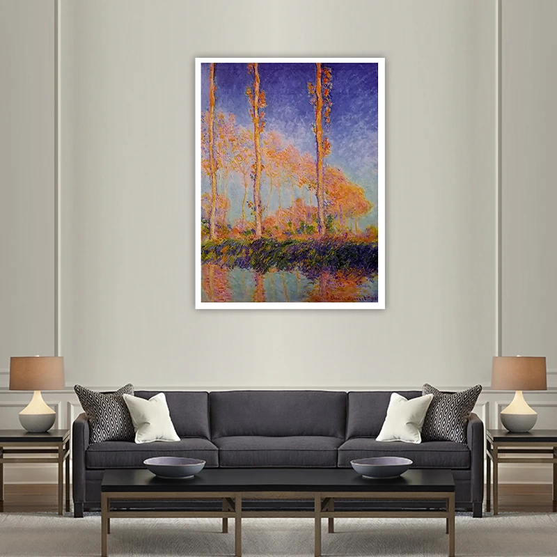 diy painting by numbers Claude Monet Impression Poplars impressionism Landscape Decoration Paint Handdrawn deco
diy painting by numbers Claude Monet Impression Poplars impressionism Landscape Decoration Paint Handdrawn deco