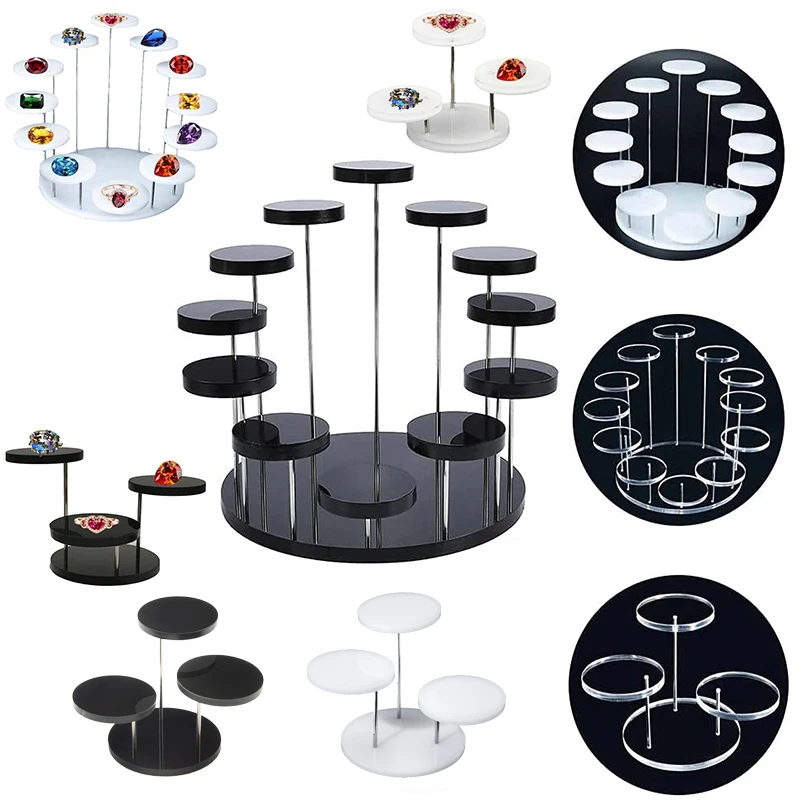 Акриловая круглая вращающаяся подставка для дисплея, маленькая кукольная подставка для колец, ювелирных изделий, подставка для демонстрации десертов, подставка для украшения вечерние
Акриловая круглая вращающаяся подставка для дисплея, маленькая кукольная подставка для колец, ювелирных изделий, подставка для демонстрации десертов, подставка для украшения вечерние