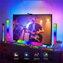 RGB Sound Control Environment Light APP Control Music Synchronization Sound Control Light LED Pickup Light TV Atmosphere Light
RGB Sound Control Environment Light APP Control Music Synchronization Sound Control Light LED Pickup Light TV Atmosphere Light