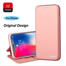 Роскошные из искусственной кожи бумажник карты Чехол для iPhone X Xs Max XR 6 S 7 8 Plus телефон противоударный полная защита Магнитная Чехлы С Откидыва...(China)