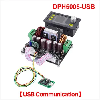 DPH5005-USB Buck-boost Converter Constant Voltage Current Programmable Digital Control Power Supply Color LCD Voltmeter 50V 5A
DPH5005-USB Buck-boost Converter Constant Voltage Current Programmable Digital Control Power Supply Color LCD Voltmeter 50V 5A