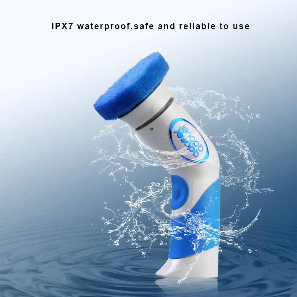 Household electric cleaning brush hand-held rotary scrubber multi-function kitchen dishwashing hand basin ceramic tile cleaning
Household electric cleaning brush hand-held rotary scrubber multi-function kitchen dishwashing hand basin ceramic tile cleaning