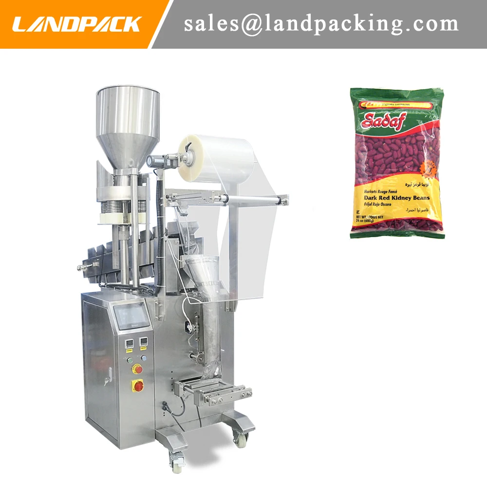 

Multi-Function Automatic Kidney Bean Vertical Form Fill Seal Machine Beans Packing Machine Precision Weighing