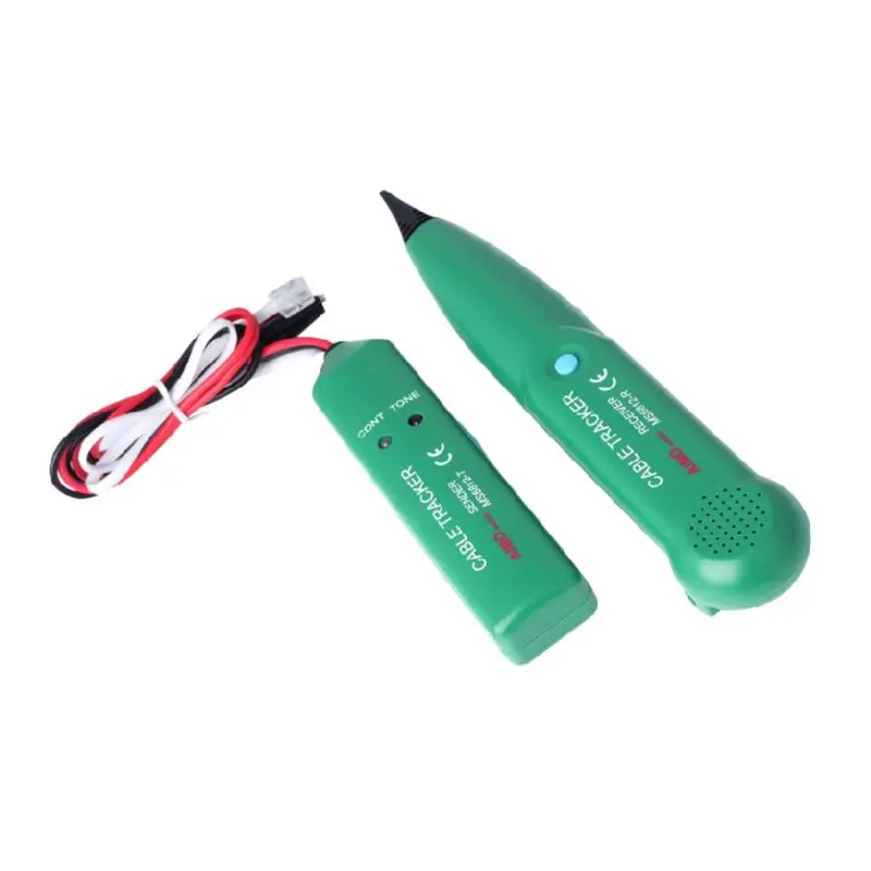 Cable Tester for UTP STP Cat5 Cat6 RJ45 LAN Network RJ11 Telephone Wire Tracker Tracer Finder Pouch Professional MS6812 Hot
Cable Tester for UTP STP Cat5 Cat6 RJ45 LAN Network RJ11 Telephone Wire Tracker Tracer Finder Pouch Professional MS6812 Hot
