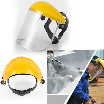 Safety Protective Face Shield Clear Head-mounted Face Eye Shield Screen Grinding 28*26*16cm Portable Faceshield
Safety Protective Face Shield Clear Head-mounted Face Eye Shield Screen Grinding 28*26*16cm Portable Faceshield
