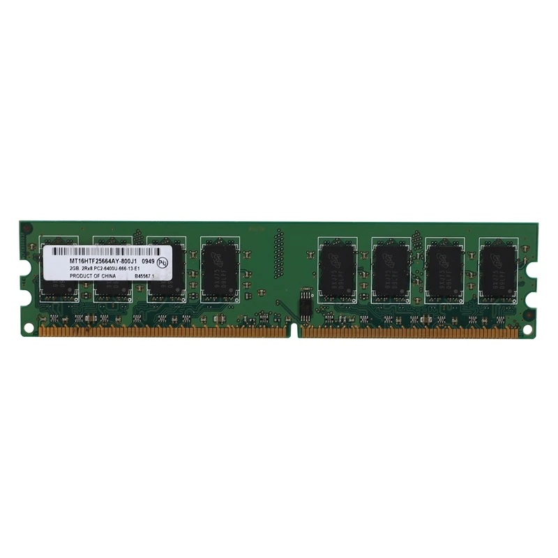 2GB Desktop DDR2 RAM Memory 800MHz 2RX8 DIMM PC2-6400U High Performance for AMD Motherboard
2GB Desktop DDR2 RAM Memory 800MHz 2RX8 DIMM PC2-6400U High Performance for AMD Motherboard