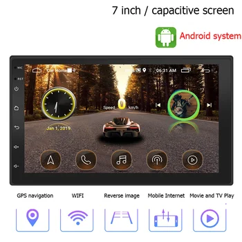 GPS Navigation/7-inch Android 8.1 Car Bluetooth Touch Screen/MP5 Player/Reversing Image Integrated Machine/IPhone Connection
GPS Navigation/7-inch Android 8.1 Car Bluetooth Touch Screen/MP5 Player/Reversing Image Integrated Machine/IPhone Connection