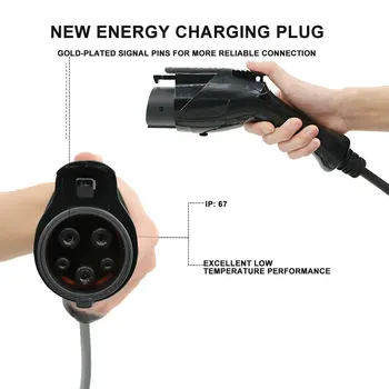 EVSE 16A 32A A SAE J1772 Type 1 Femal AC EV Plug Without Cable Electric Car Vehicle EV Charging Station Charger Plug Connector 
EVSE 16A 32A A SAE J1772 Type 1 Femal AC EV Plug Without Cable Electric Car Vehicle EV Charging Station Charger Plug Connector