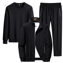 Oversized Men‘s Tracksuit Stand Collar Cardigan Three-Piece Men Set M-8XL
Oversized Men‘s Tracksuit Stand Collar Cardigan Three-Piece Men Set M-8XL