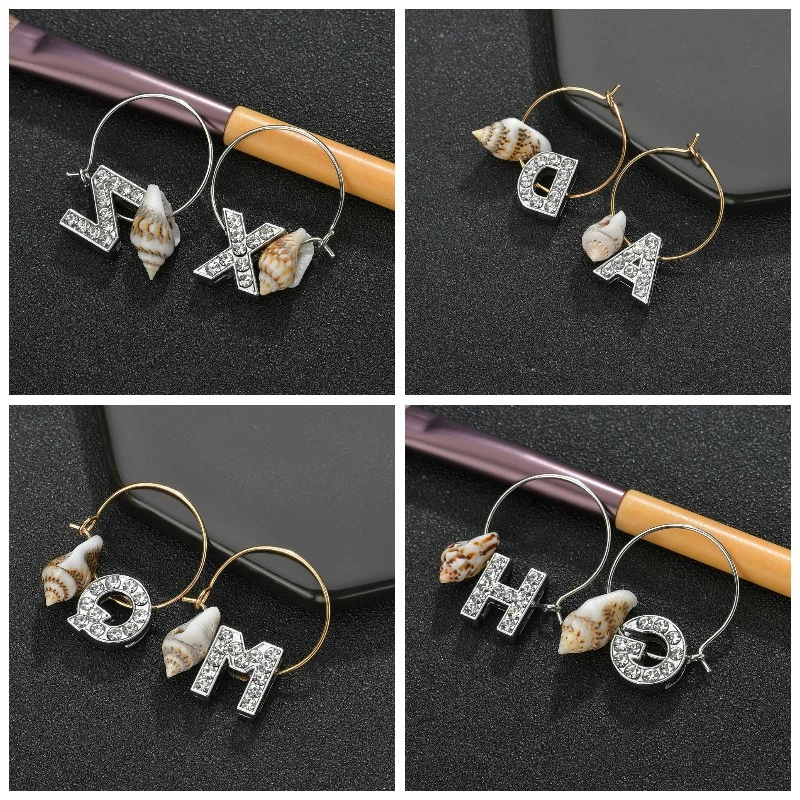 New Design Gold Hoop Earrings For Women Shell Letter Earrings Shell Earrings Alphabet Jewelry Birthday Gift Drop Shipping
New Design Gold Hoop Earrings For Women Shell Letter Earrings Shell Earrings Alphabet Jewelry Birthday Gift Drop Shipping