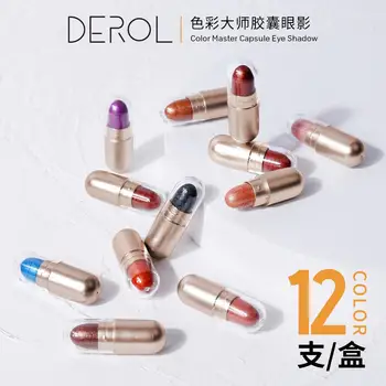 Pearl glitter capsule eye shadow tray waterproof easy color mashed potato 12 color eye shadow
Pearl glitter capsule eye shadow tray waterproof easy color mashed potato 12 color eye shadow