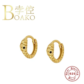 925 Sterling Silver Hoop Earrings For Women Ins Snake Texture Veins Earring Hoops Round Earings Serpent Snack Jewelry Pendientes
925 Sterling Silver Hoop Earrings For Women Ins Snake Texture Veins Earring Hoops Round Earings Serpent Snack Jewelry Pendientes
