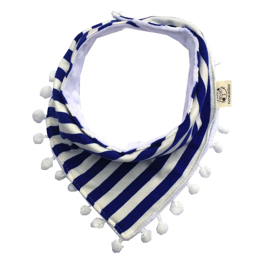 Baby Bandana Bib for 0~3 Yearls Old triangle towel cotton tassels saliva towel bib Boys Girls Saliva Towels