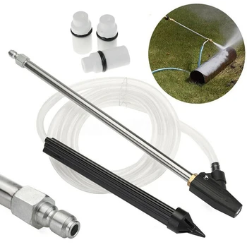 Sandblaster Pressure Washer Sand Wet Blasting Lance Kit Nozzle 1/4 Quick Connect Garden Watering Tools
Sandblaster Pressure Washer Sand Wet Blasting Lance Kit Nozzle 1/4 Quick Connect Garden Watering Tools