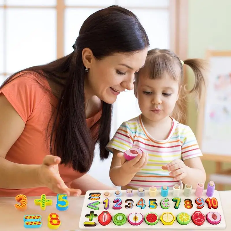 Montessori 3-in-1 Wooden Baby Numbers Matching Board Fruit Shape Educational Toy Skillful Design and Exquisite Appearance
Montessori 3-in-1 Wooden Baby Numbers Matching Board Fruit Shape Educational Toy Skillful Design and Exquisite Appearance