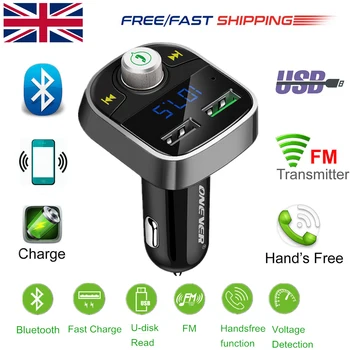 Car Handsfree Wireless LCD Car MP3 Player USB Charger FM Modulator FM Transmitter Bluetooth Kit Car Accessories
Car Handsfree Wireless LCD Car MP3 Player USB Charger FM Modulator FM Transmitter Bluetooth Kit Car Accessories