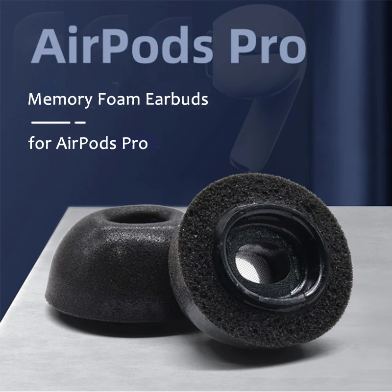 High Quality Soft Memory Foam Replacement Ear Pads Multiple sizes Available Earbuds For Apple Airpods Pro Headphones Accessories
High Quality Soft Memory Foam Replacement Ear Pads Multiple sizes Available Earbuds For Apple Airpods Pro Headphones Accessories