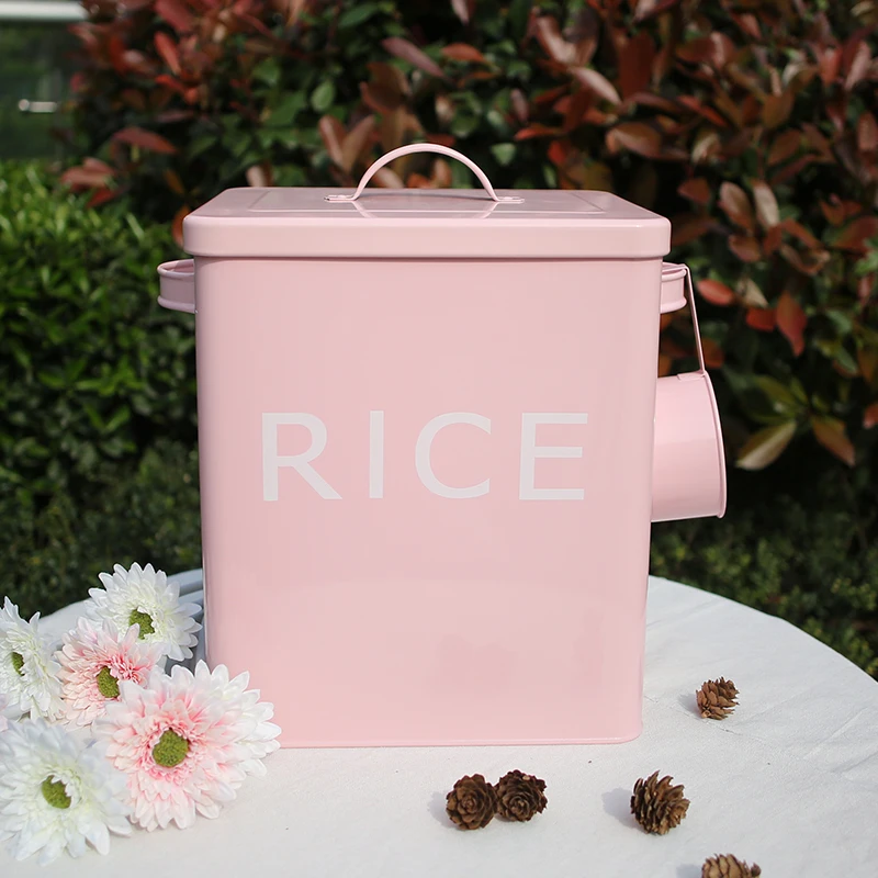 Kitchen Bathroom Storage Box 10L Grain Rice Container Coating Metal Zinc Laundry Powder Boxes Storage Bin Bread Tin with Scoop
Kitchen Bathroom Storage Box 10L Grain Rice Container Coating Metal Zinc Laundry Powder Boxes Storage Bin Bread Tin with Scoop