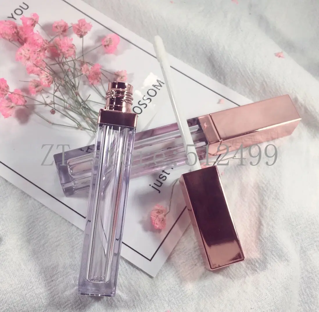10/30/50pcs Empty 4ml Clear Square Lip Gloss Tube with Rose Gold Cover DIY Cosmetic Lip Oil Sub bottling Mini Small Vials $ box
10/30/50pcs Empty 4ml Clear Square Lip Gloss Tube with Rose Gold Cover DIY Cosmetic Lip Oil Sub bottling Mini Small Vials $ box