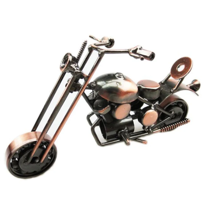 Classical 3D Handmade Motor Model Scrambling Motorcycle Decoration Simulation Motorbike Ornament Machine Toy Plate Copper Iron
Classical 3D Handmade Motor Model Scrambling Motorcycle Decoration Simulation Motorbike Ornament Machine Toy Plate Copper Iron