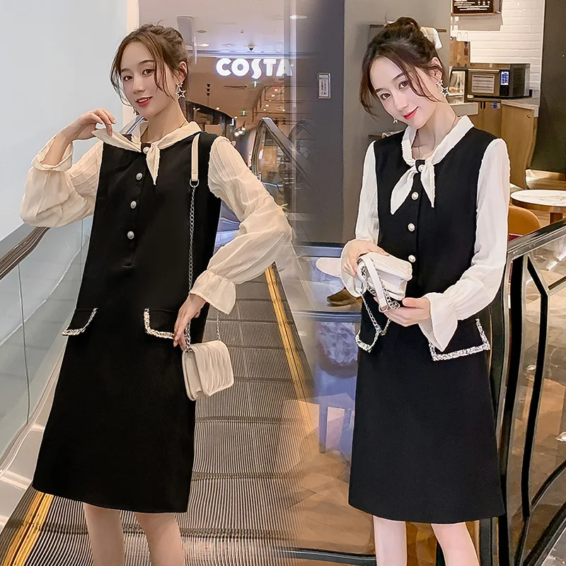 2020 Spring New Style Pregnant Women Dress Korean-style Slimming Mid-length Fashion Western Style by Age Online Celebrity Matern
2020 Spring New Style Pregnant Women Dress Korean-style Slimming Mid-length Fashion Western Style by Age Online Celebrity Matern