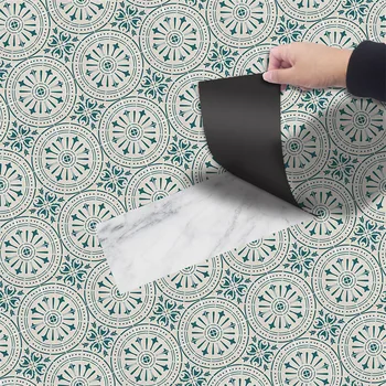 Pattern PVC Floor Stickers Wear-resistant Self-adhesive Waterproof Flooring Renew for Bathroom Kitchen Renovation Home Decor 
Pattern PVC Floor Stickers Wear-resistant Self-adhesive Waterproof Flooring Renew for Bathroom Kitchen Renovation Home Decor